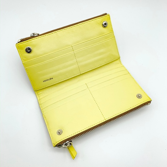 NWOT HEIRLOOM Leather Double Zip Wallet - Picture 3 of 4